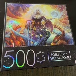 Metallic 500 piece puzzle